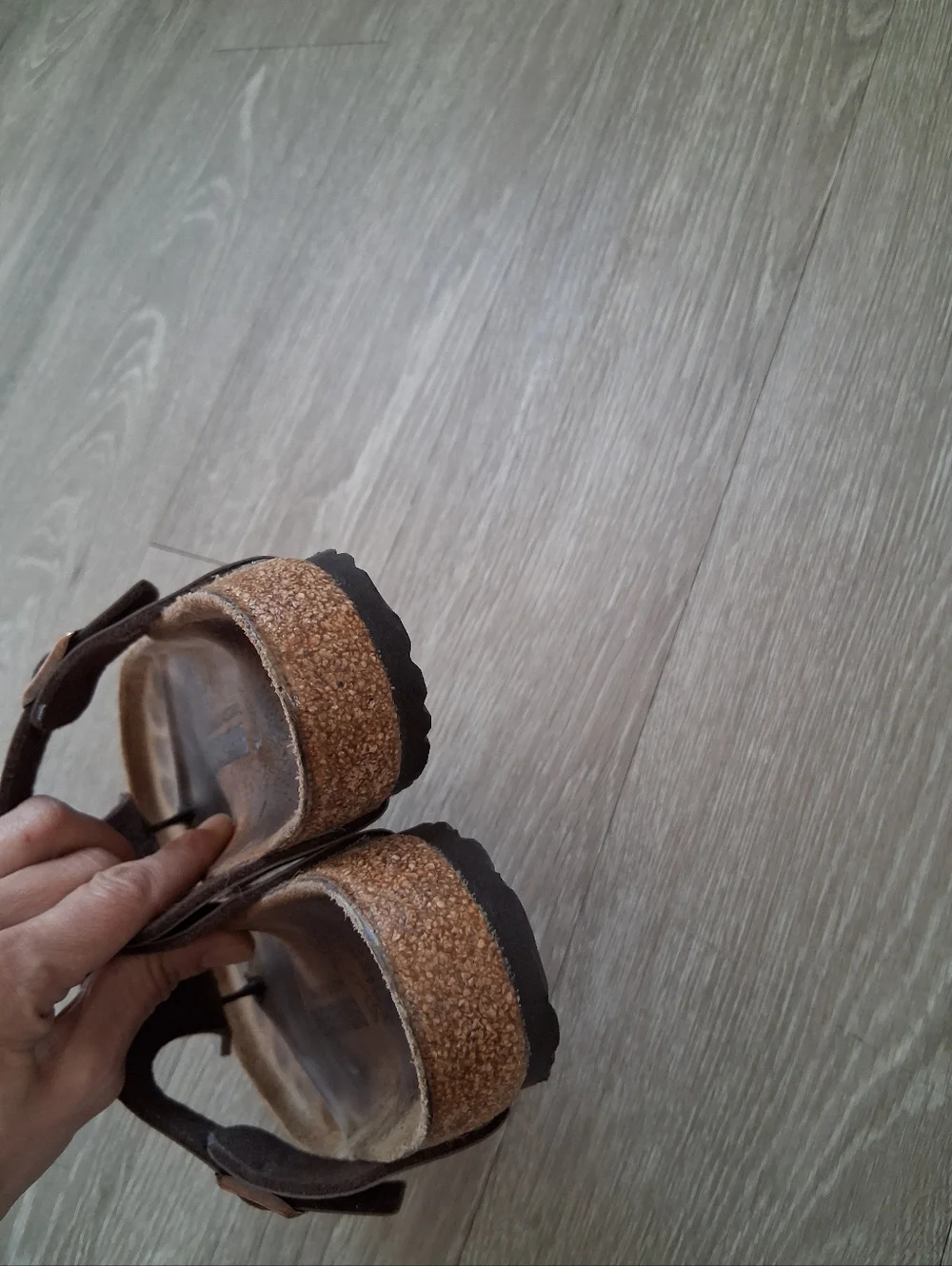 Birkenstock Gizeh Sandal In Mocha 38EU